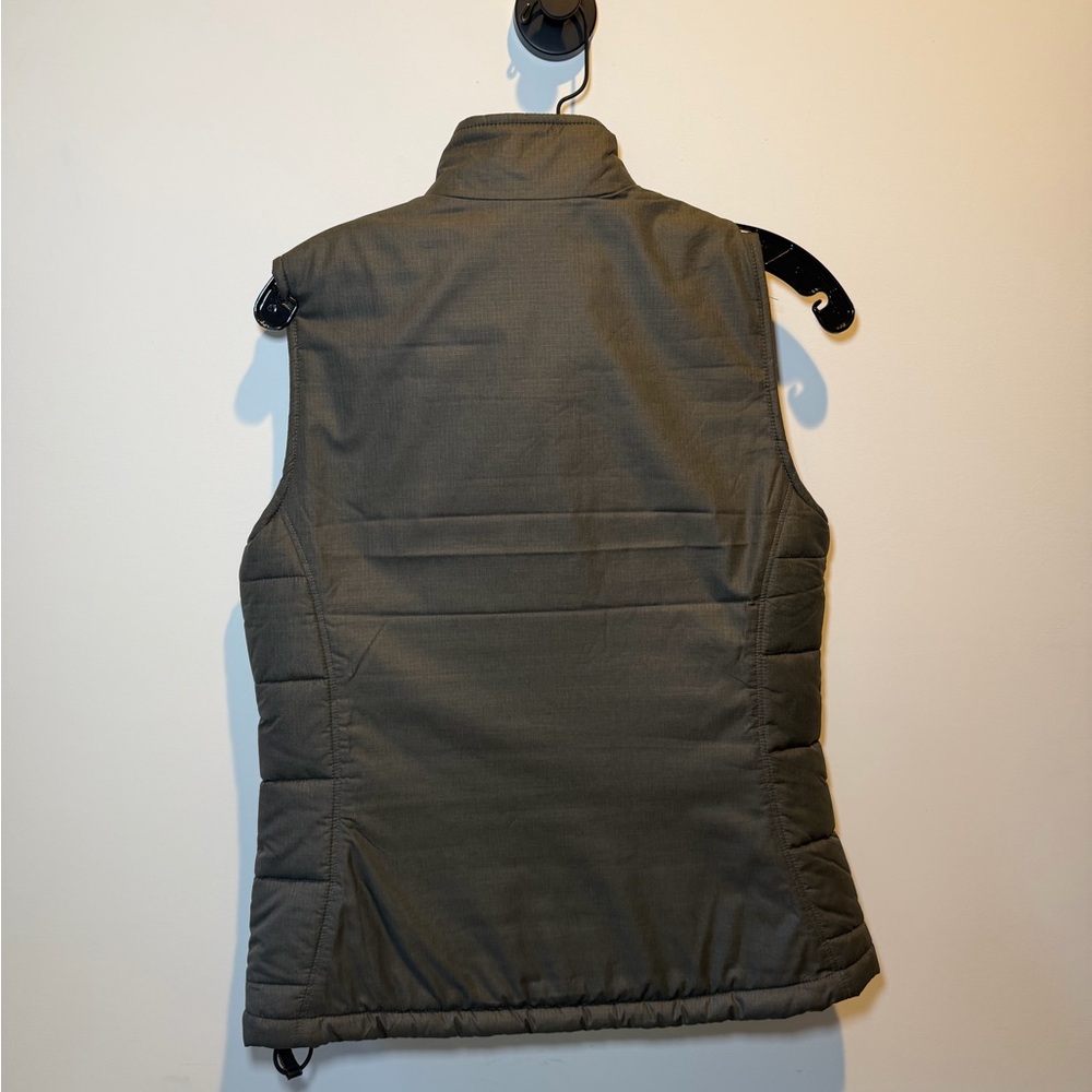 Filson Dark Olive Quilted Vest - Picture 3 of 5